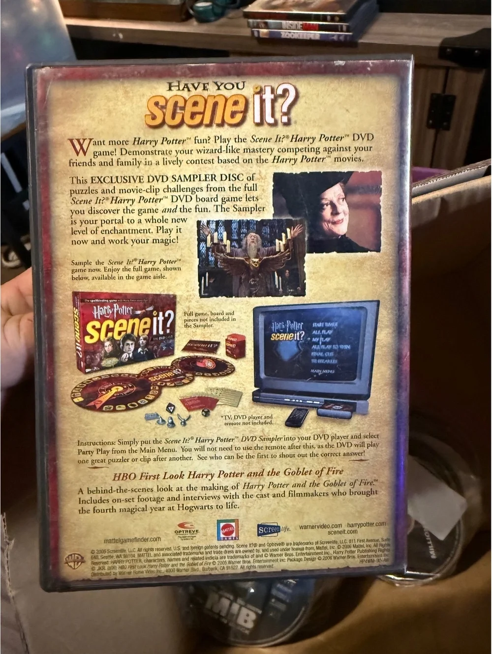 Harry Potter Scene It? The DVD Game Sampler